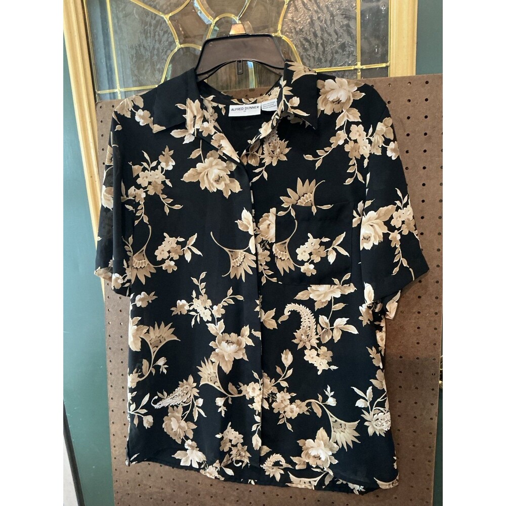 Alfred Dunner short sleeve size 12 blouse